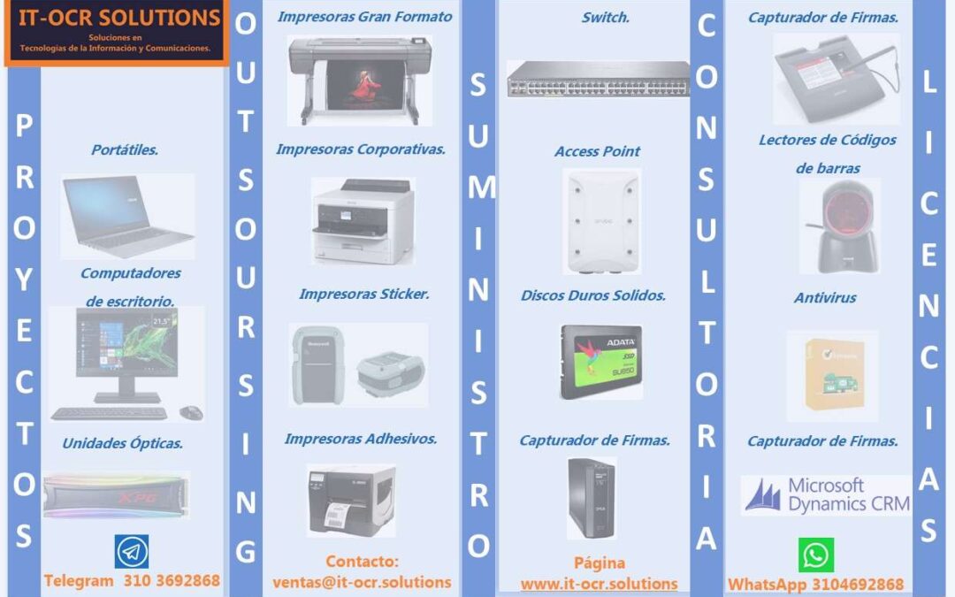 Outsourcing en Equipos Tecnológicos y Software.